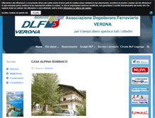 Tablet Screenshot of dlfverona.it